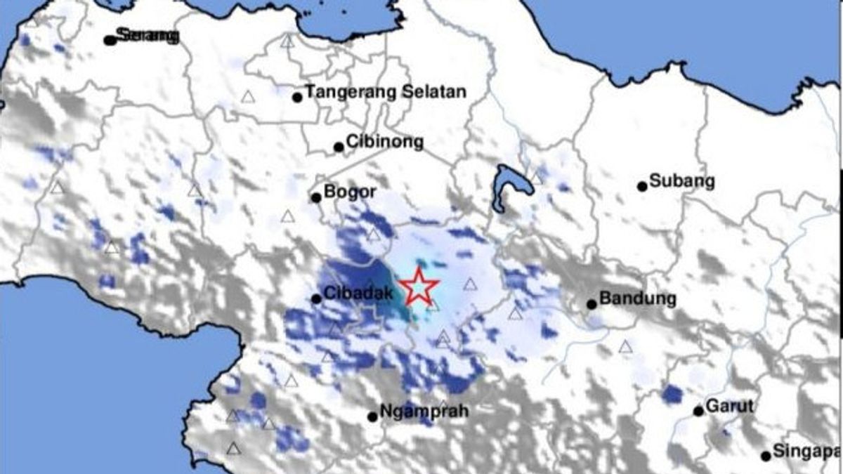 أنشطة صدع كوجينانج في سيانجور لا تزال مستمرة ، سجلت BMKG ثماني هزات ارتدادية للزلازل