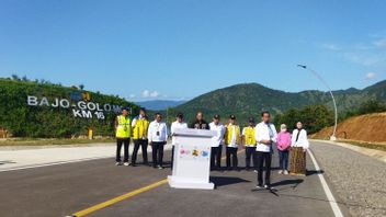 Inaugurating Jalan Bajo-Golo Mori In Labuan Bajo, Jokowi: Improve Super Priority Destination Conectivity