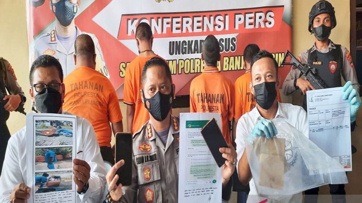 The Actions Of The Gangs Of Deception In Banjarmasin Lose Repsol Oil Distributors Of More Than Rp. 800 Million, The Mode Is With A Blank Check