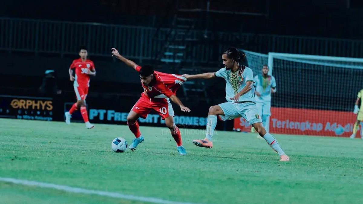 List Of Indonesian U-23 Player Compositions Vs Mali U-23: Hokky Caraka Starter