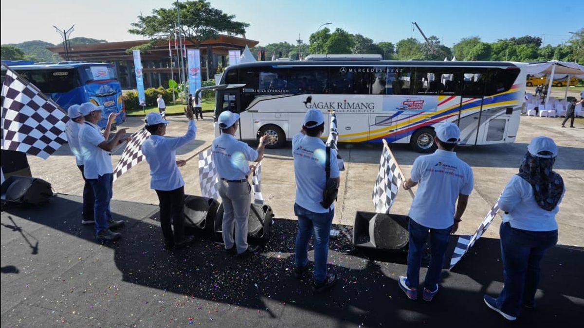 Provide 21 Bus Armada, PGN Helps People to Go Home 2026 Safely and Comfortably
