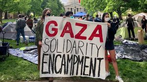 Des manifestations de solidarité palestinienne sur les campus américains se sont lancées en France et en Australie