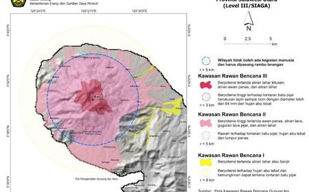 Gubung Awu Siaga Gempa, Radius 5 Km Diimbau Tidak Ada Pengunjung Masuk