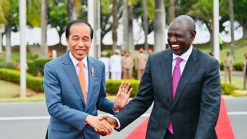 Familiar, Jokowi Joked with President of Kenya, Inviting Him to Visit Indonesia For a Month