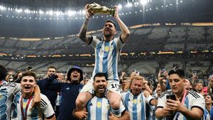 Ucap Selamat Atas Keberhasilan Messi di Piala Dunia 2022, Ronaldo: Perpisahan Layak untuk Sang Jenius