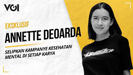 VIDEO: Eksklusif Annette Deoarda Selipkan Kampanye Kesehatan Mental di Setiap Karya