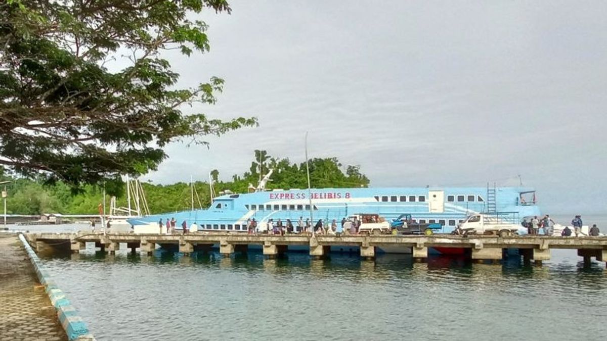 زيادة أجرة التذاكر من جانب واحد ، أوقفت عملية سفينة PT Belibis من قبل حكومة راجا أمبات ريجنسي
