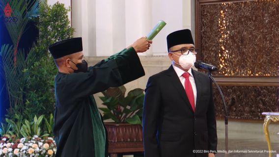 Azwar Anas Resmi Jadi Menpan RB Gantikan Almarhum Tjahjo Kumolo