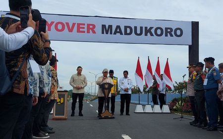 Resmikan Jalan Layang Madukoro, Prabowo: Pacu Pertumbuhan Ekonomi