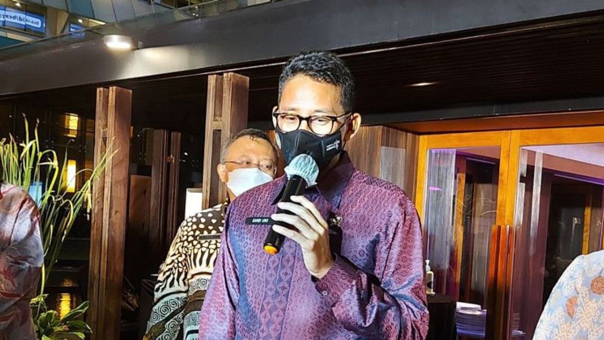 Sandiaga Buka Side Event G20 Parekraf, Targetkan 15 Ribu Lapangan Kerja