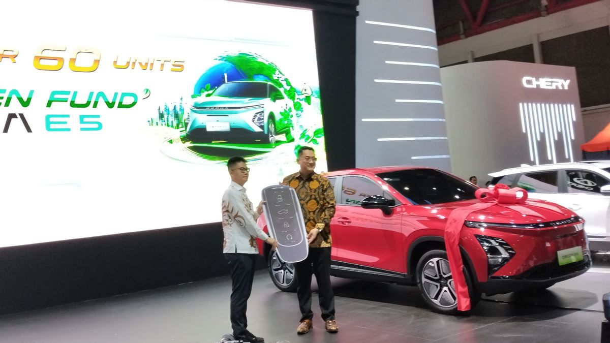 Chery Handed Over 60 Units Of Omoda E5 As Operational Vehicles For This Company