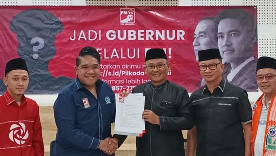 Ketua FBR Daftar ke PSI untuk Maju Pilgub Jakarta 