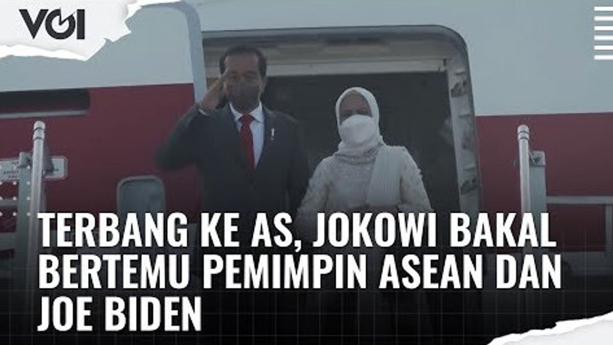 VIDEO: Ada Empat Agenda Pertemuan Presiden Jokowi di KTT ASEAN-AS