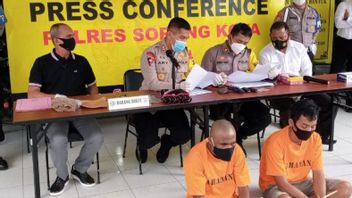 La Police Arrête Des Voleurs D’armes à Feu De Membres De La TNI