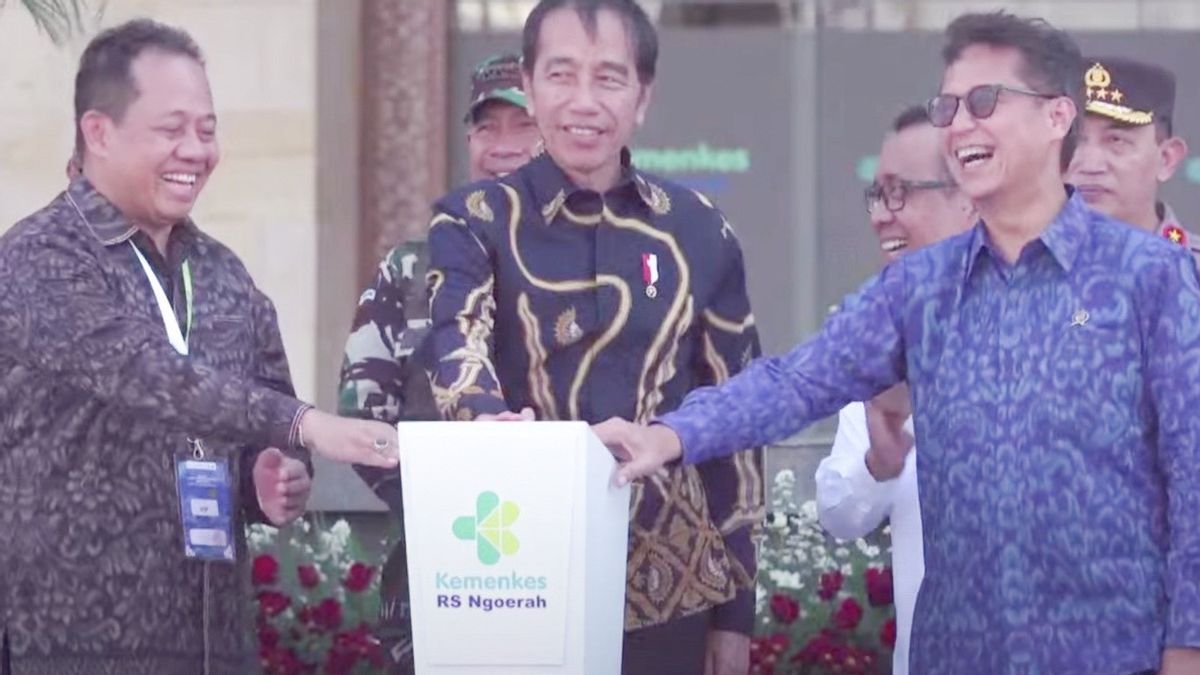 Le président Jokowi a officiellement inauguré l’hôpital Ngoreah Besutan, principalement Karya