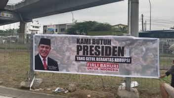 Banner Appears 'We Need A President Who Is Hard To Fight Corruption, Firli Bahuri For Indonesia', KPK: That's Not Our Program