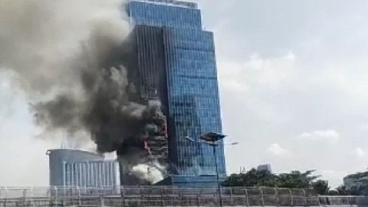 Fire In K-Link Tower, Two People Experience Light Burns