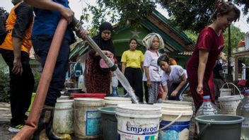 Drought In South Tangerang, 1,550 Residents Of The Clean Water Crisis