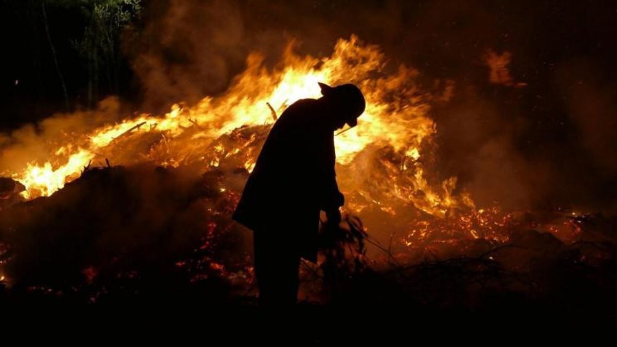 bâtiment incendie, le ministère de l’Intérieur de Bandar Lampung veille à ce que le service ne soit pas perturbé