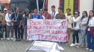 GMKI Malut Tolak Restorative Justice Kasus Bupati Halut Bubarkan Demo Bawa Parang