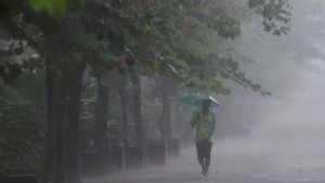 Projections météorologiques mardi 16 avril, la majorité de la ville Diguyur Hujan