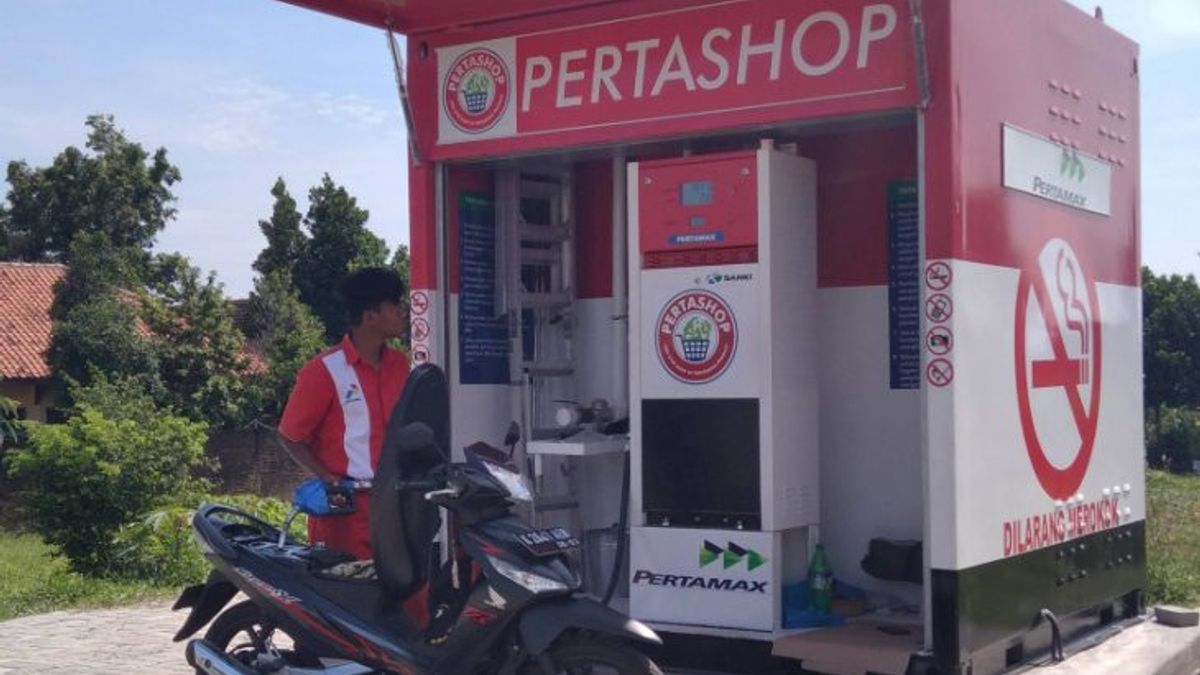 ペルタライトを売ることができるPertashopに関しては、これはPertamina Patra Niagaの社長ディレクターが言ったことです