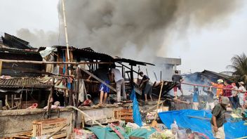 Semi-permanent Building In Johar Baru Area Devoured By Fire