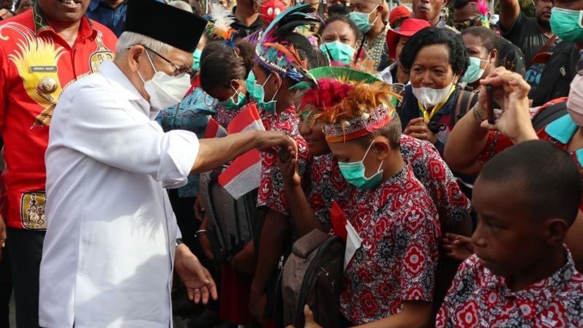 Wapres Ma'ruf Amin Bahas Pembangunan Kristen Center di Papua Bersama 3 Menteri