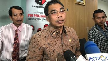 Le Président De La Faction Pdip Admet Que Les Hommes D’Anies Ont Fait Pression Pour Annuler La Proposition D’interpellation De La Formule E