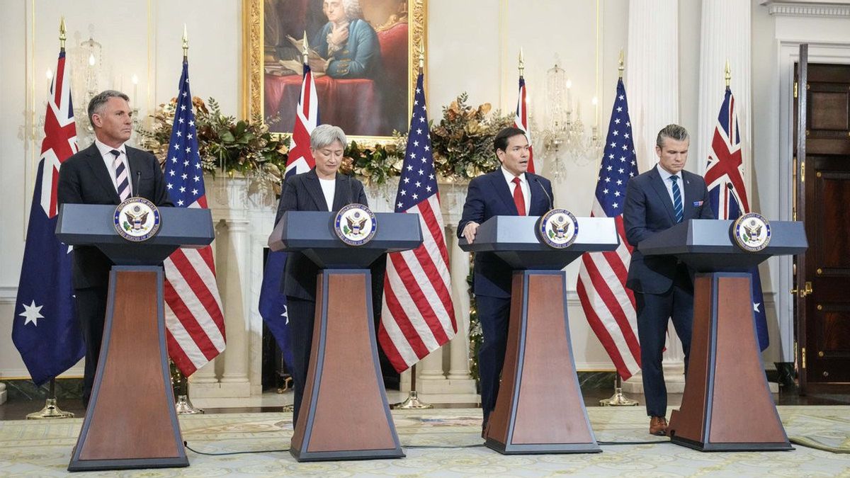 Menlu Rubio Pastikan Kesepakatan Kapal Selam AUKUS Berjalan Lancar