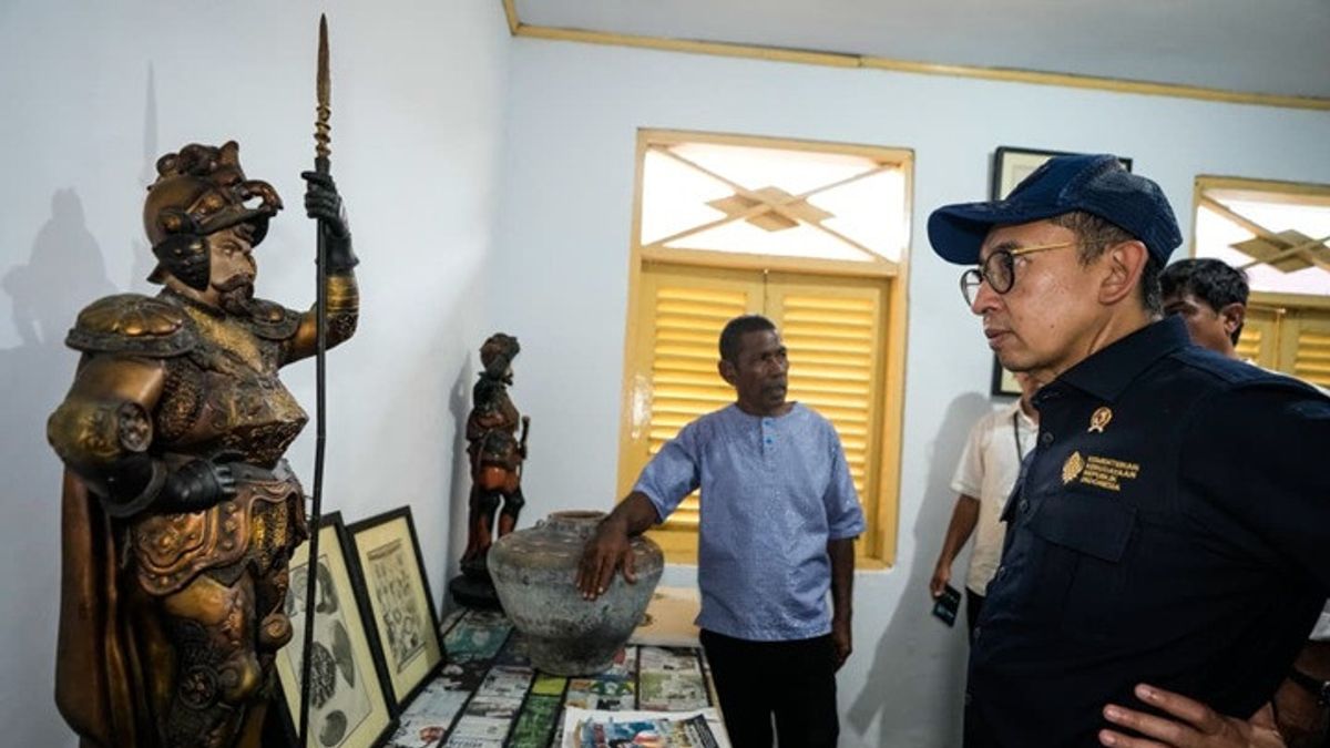 Soroti Kerusakan Situs Hila-Kaitetu, Menbud Minta Pelestarian Dipercepat
