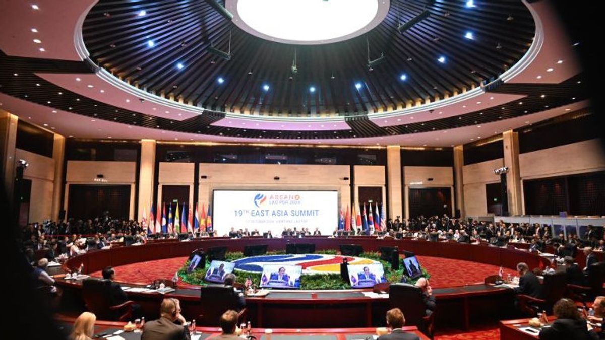 Vice President Ma'ruf Amin At The Laos Summit Urges East Asian Countries To Recognize Palestinian Countries