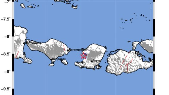 Gempa Lombok, Getaran Terasa di Mataram