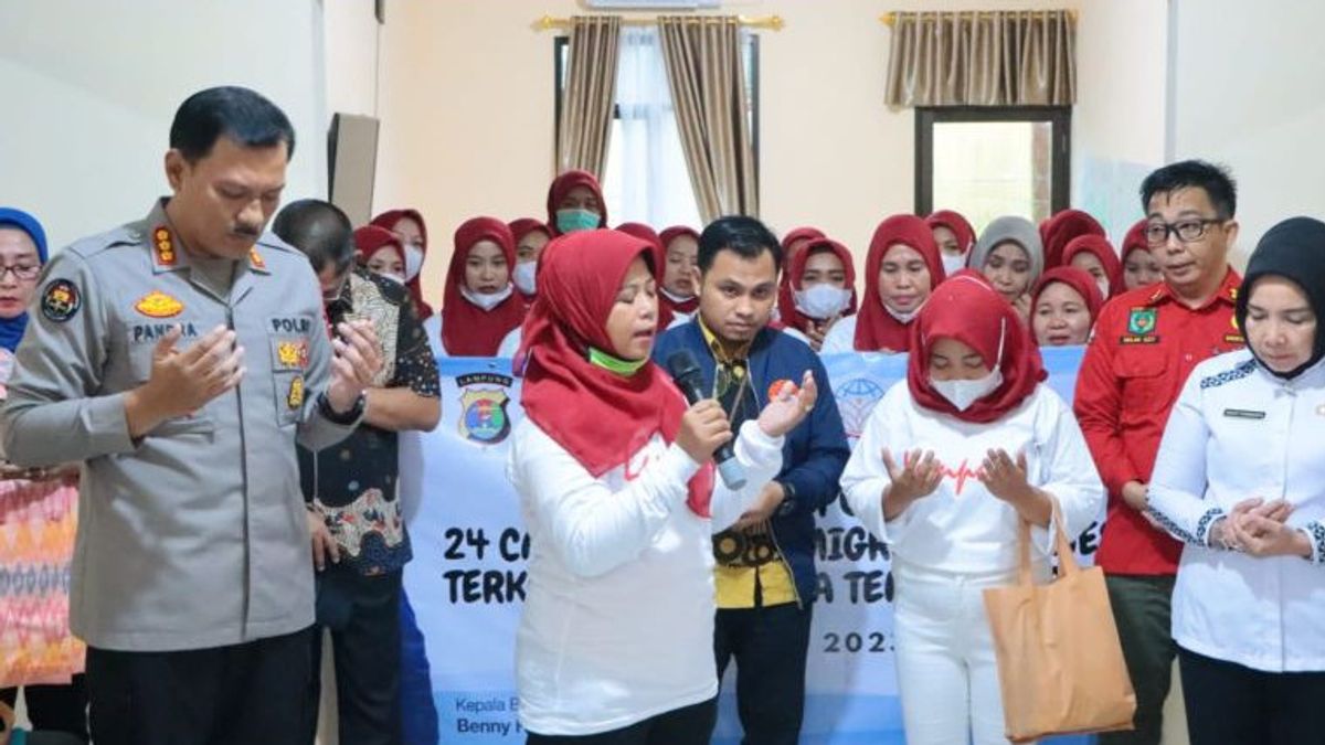 Polda Lampung Kawal Kepulangan 24 Korban TPPO ke NTB