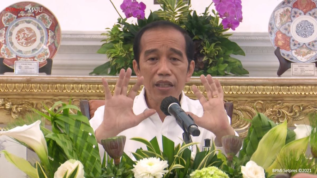 Asked About The Possibility Of Reshuffle Again, Jokowi: Whose Reference? I Answer Firmly, No!