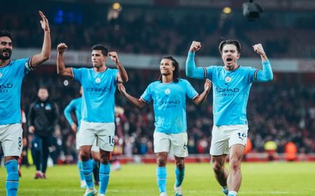 Arsenal Vs Manchester City 1-3, Kuncinya Ada Pada Taktik Pep Guardiola