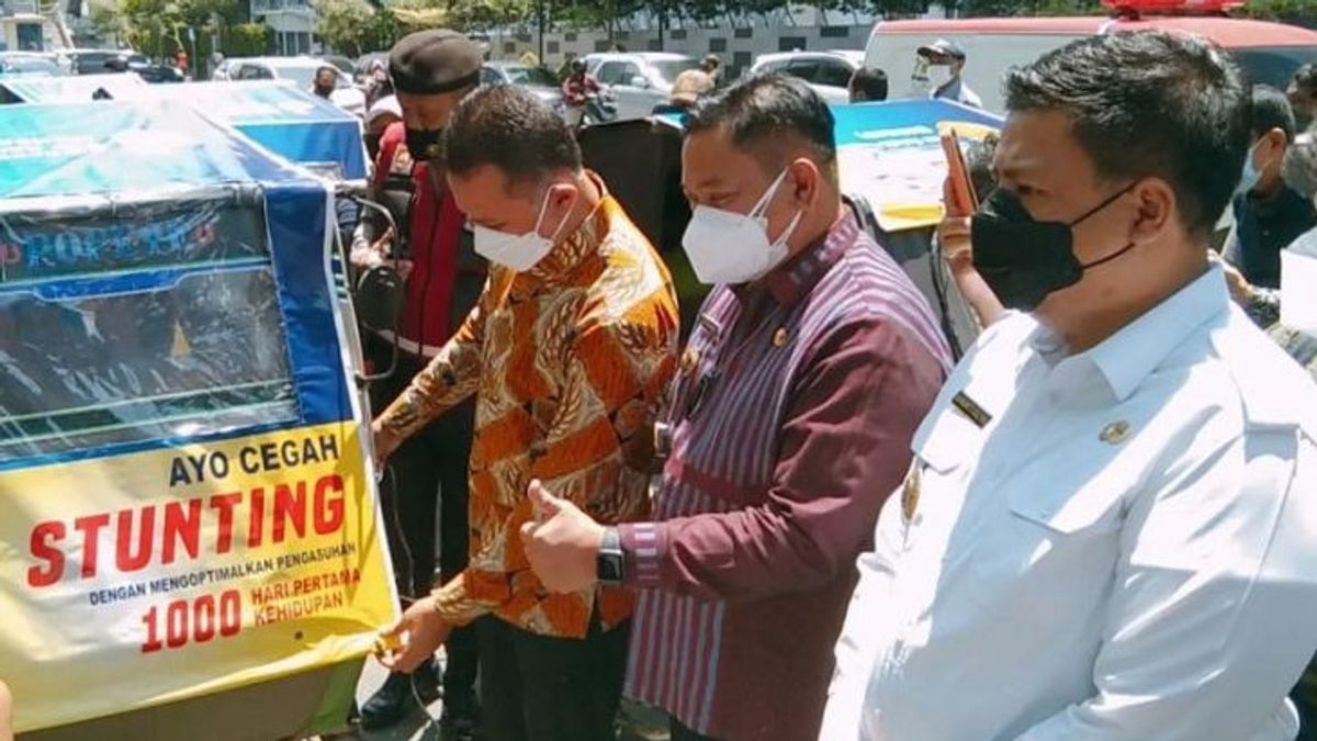 Cegah Stunting di Dairi, Bupati dan Wakil Gubernur Kampanyekan Ini