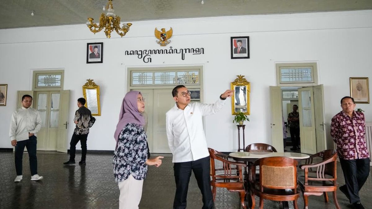 Menbud Fadli Zon Siapkan Dalem Jayadipuran jadi Museum Mataram, Soroti Jejak Jong Java hingga Kongres Perempuan