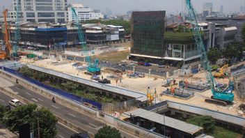 Le projet MRT, l’ingénierie Lalin a été mis en œuvre au MH Thamrin à partir du 21 septembre