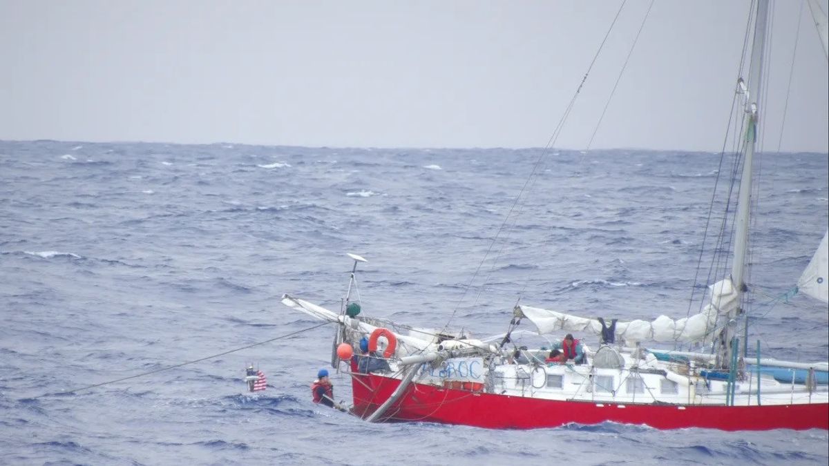 La tempête Gilma : Des parents et des enfants évacués depuis un bateau à écran traîné jusqu’à 925 kilomètres sur les Haïtiens, Nakhoda décédé