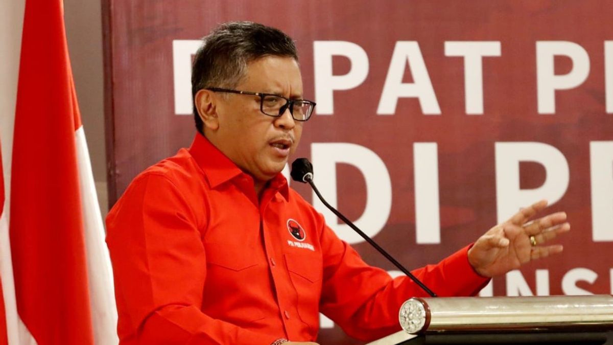 Sekjen PDIP Hasto Kristiyanto Tegaskan Dirinya Bukan Sosok yang Akan Menggantikan Tjahjo Kumolo Sebagai MenPAN-RB