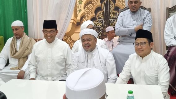 Beredar Foto Anies-Cak Imin Temui Rizieq Shihab, Ternyata Lagi Kondangan