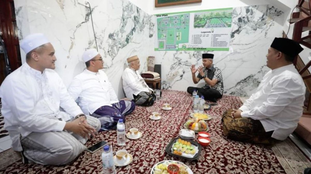 Kiai And Santri In Pasuruan Leave Big Hope To Ganjar