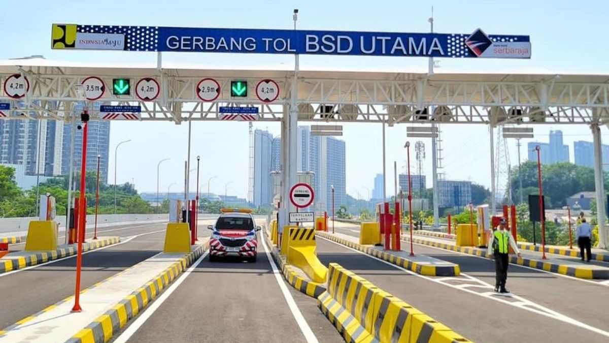 Serpong-Balaraja Section 1B Toll Road يعمل مجانا بدءا من اليوم