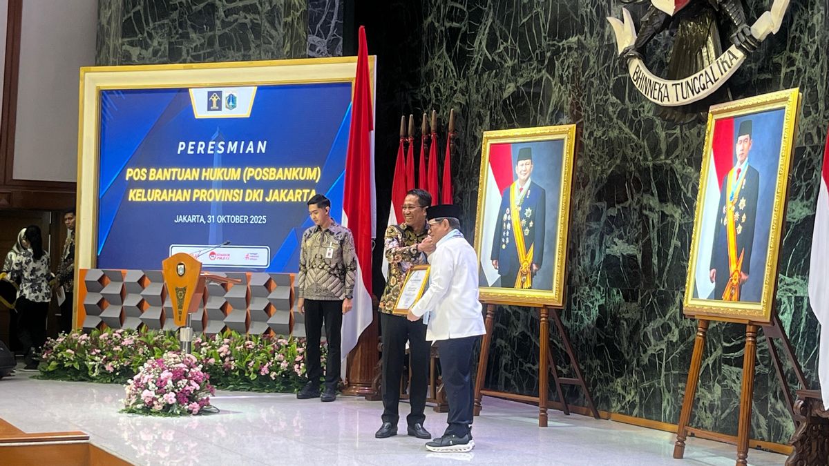 ronyme : Tous les villages de Jakarta ont désormais des postes d'assistance juridique gratuits
