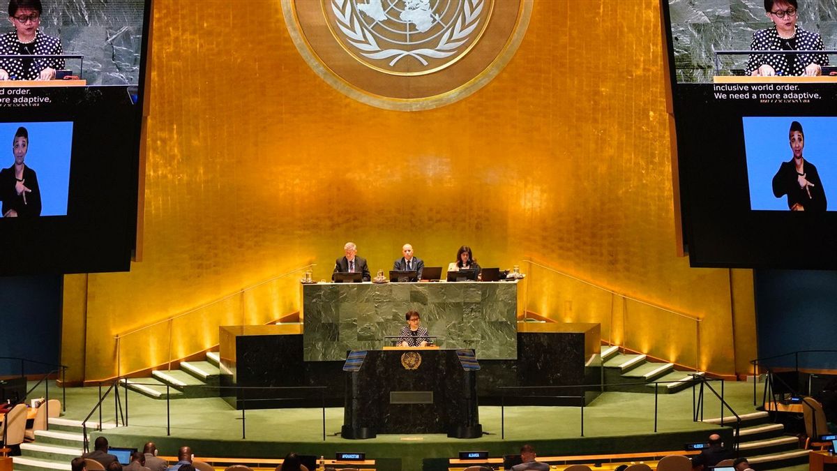 Foreign Minister Retno Encourages Multilateral System Reform That Sides With Developing Countries At The United Nations Headquarters