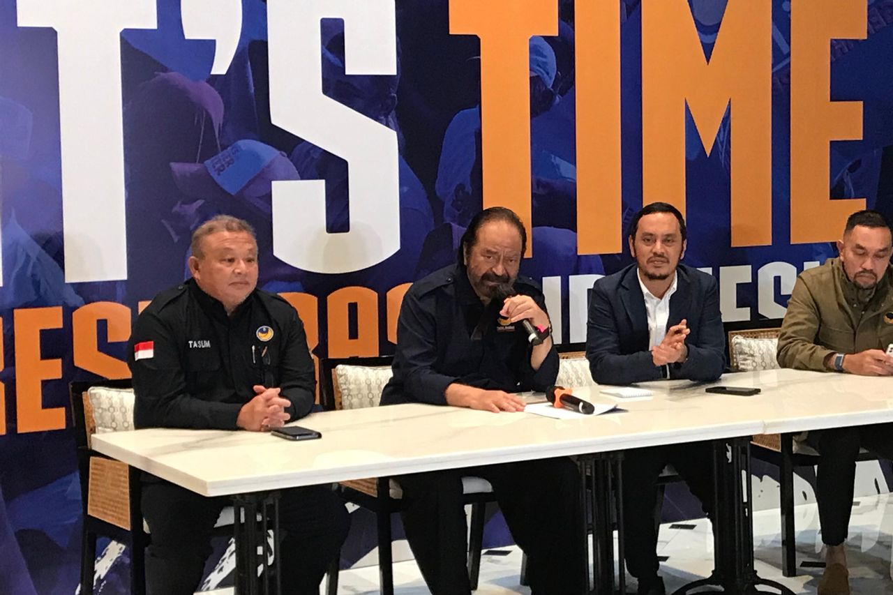 NasDem 开始回旋余地和重新思考,宣布选举结果后滚动运输权