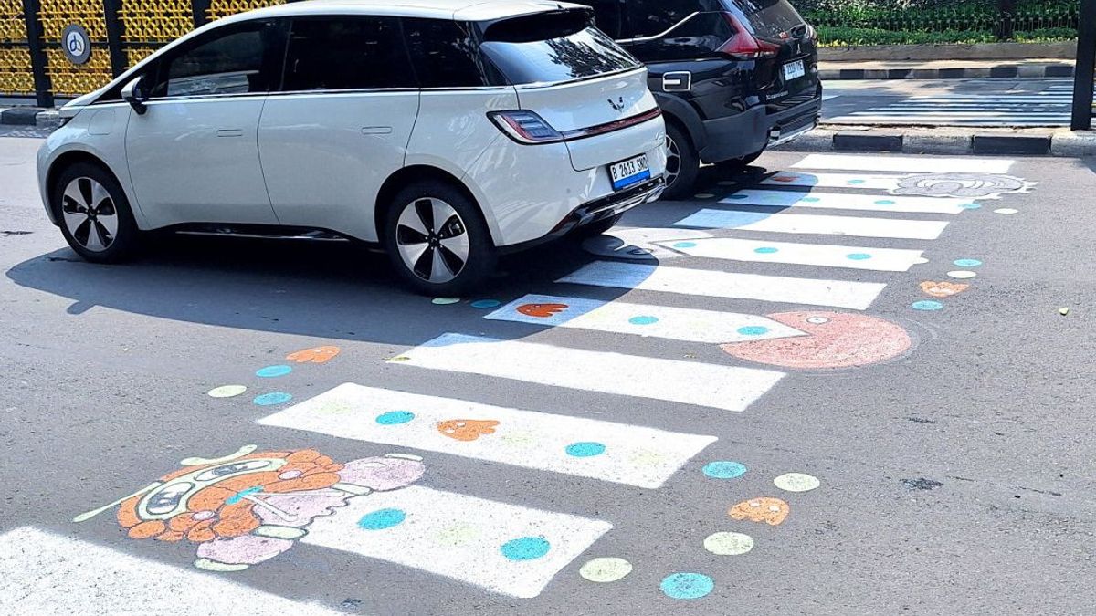 DPRD DKI Soroti Zebra Cross Pac-Man di Tebet, Kreativitas Warga Diminta Tetap Terukur