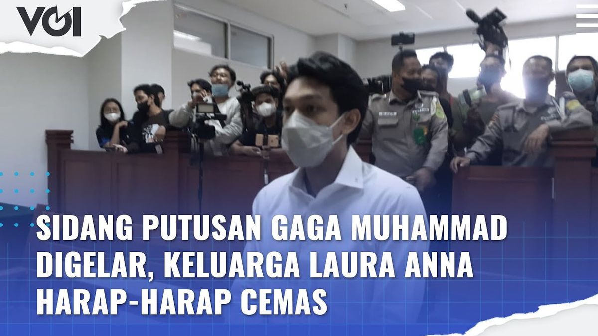 VIDÉO: Procès Du Verdict De Gaga Muhammad Tenu, La Famille De Laura Anna Inquiète