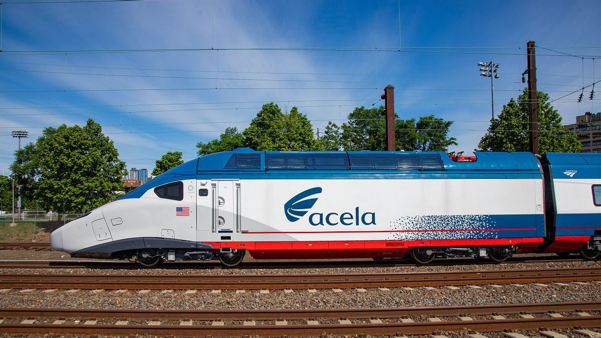 Amtrak Luncurkan Layanan Kereta Berkecepatan Tinggi NextGen Acela
